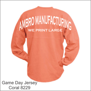 Game Day Jersey Coral