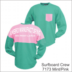Surfboard Crew Mint Pink