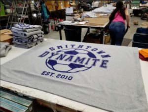 Printed Blankets with Custom Logos